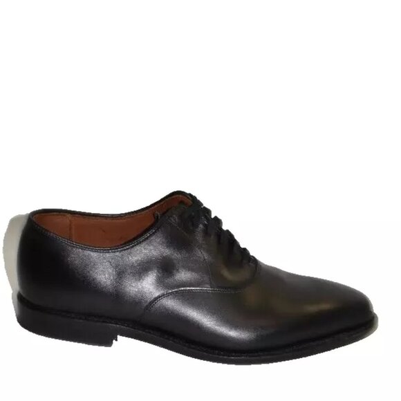 Allen Edmonds Carlyle Plain-Toe Oxford Black Leather Size 11 3E 8830 DD479